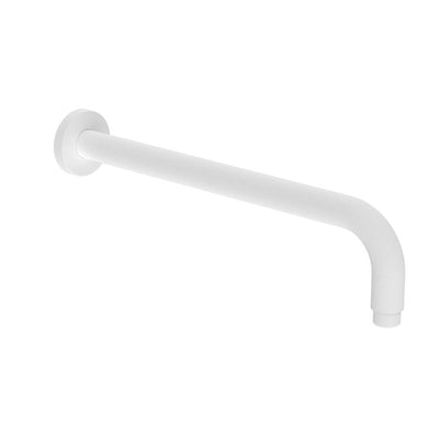 NERO ROUND SHOWER ARM MATTE WHITE (AVAILABLE IN 330MM AND 500MM)
