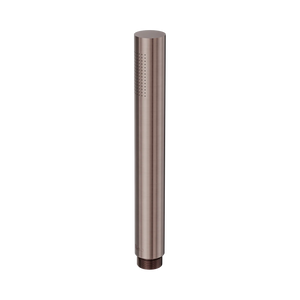 NERO SERENITY ROUND TUBE METAL HAND SHOWER 192MM BRUSHED BRONZE