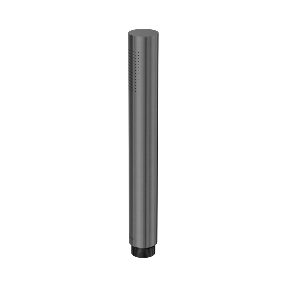 NERO SERENITY ROUND TUBE METAL HAND SHOWER 192MM GUN METAL