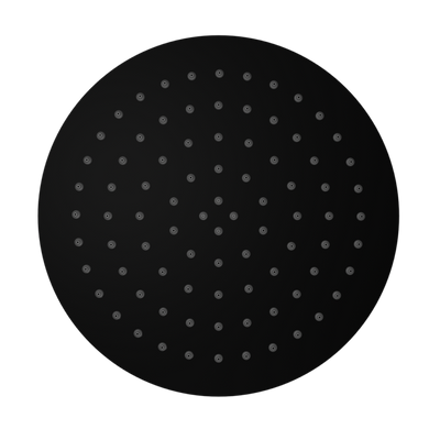 NERO ROUND SHOWER HEAD 250MM MATTE BLACK