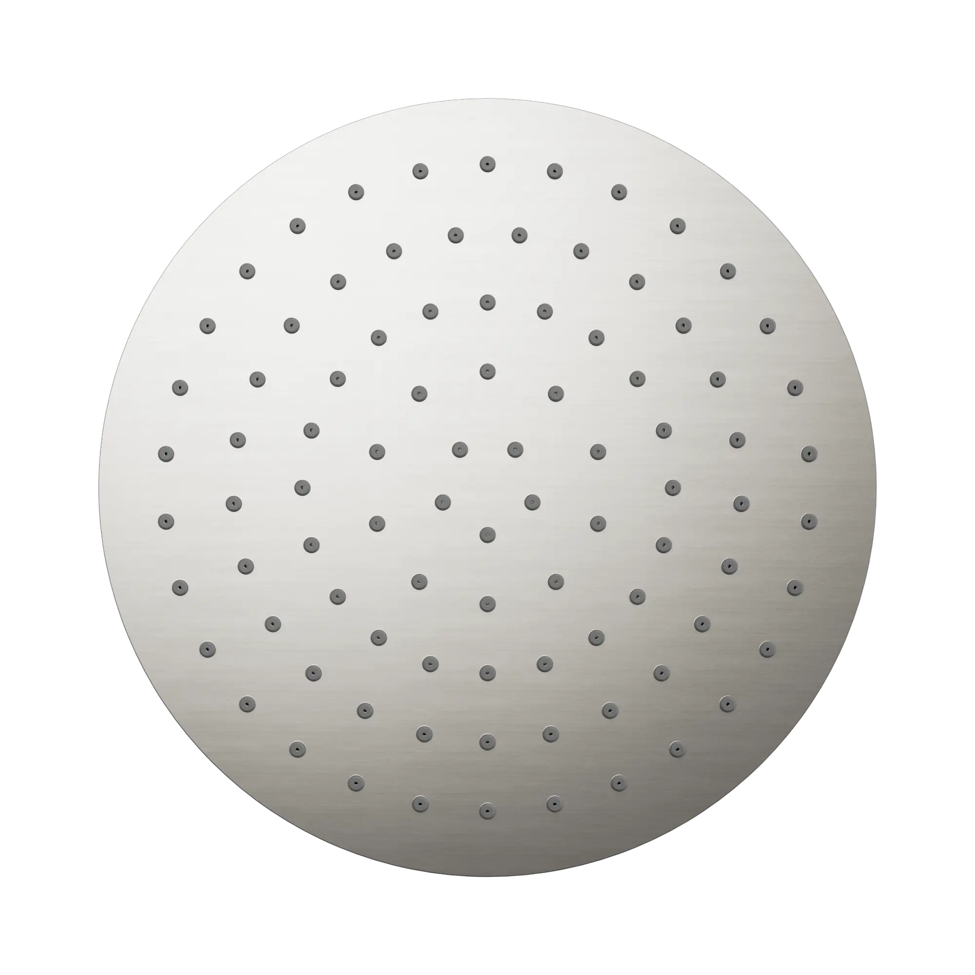 NERO 250MM ROUND METAL SHOWER HEAD II BRUSHED NICKEL image 2