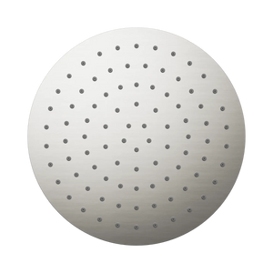 NERO 250MM ROUND METAL SHOWER HEAD II BRUSHED NICKEL image 2