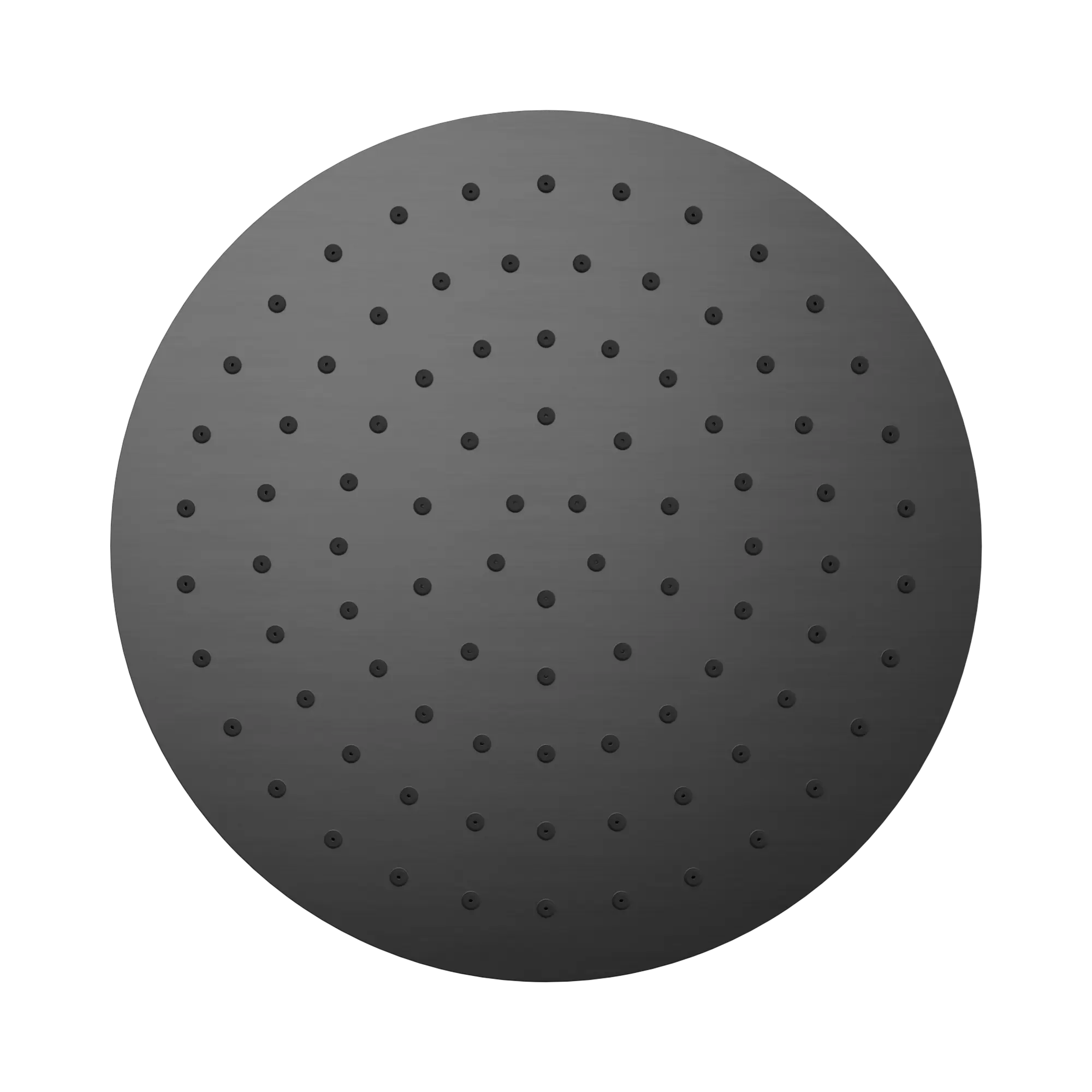 NERO 250MM ROUND METAL SHOWER HEAD II GUN METAL image 2