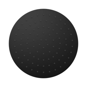 NERO 250MM ROUND METAL SHOWER HEAD II MATTE BLACK image 2
