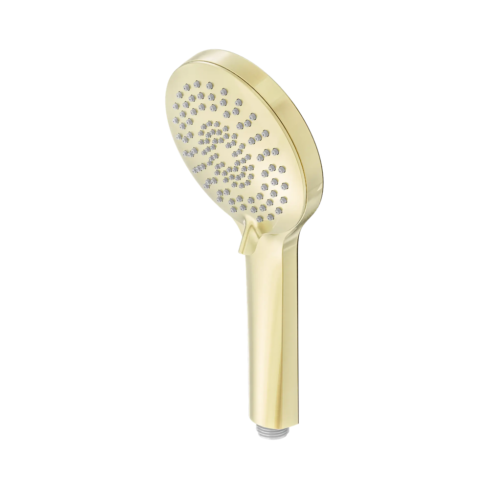 NERO ROUND HAND SHOWER 255MM BRUSHED GOLD