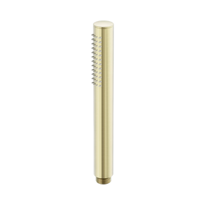 NERO ROUND METAL TUBE HAND SHOWER 226MM BRUSHED GOLD