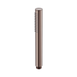 NERO ROUND METAL TUBE HAND SHOWER 226MM BRUSHED BRONZE