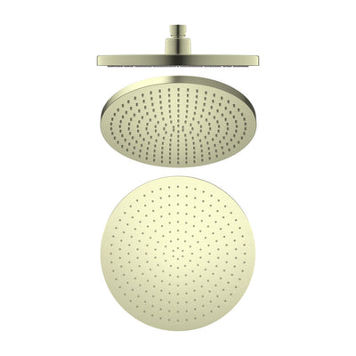 NERO AIR SHOWER HEAD 230MM BRUSHED GOLD