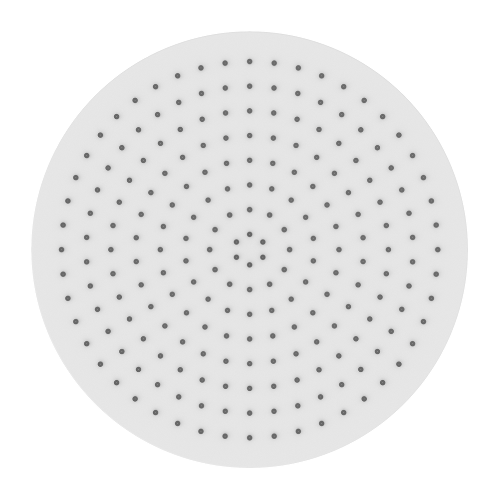 NERO AIR SHOWER HEAD 230MM MATTE WHITE