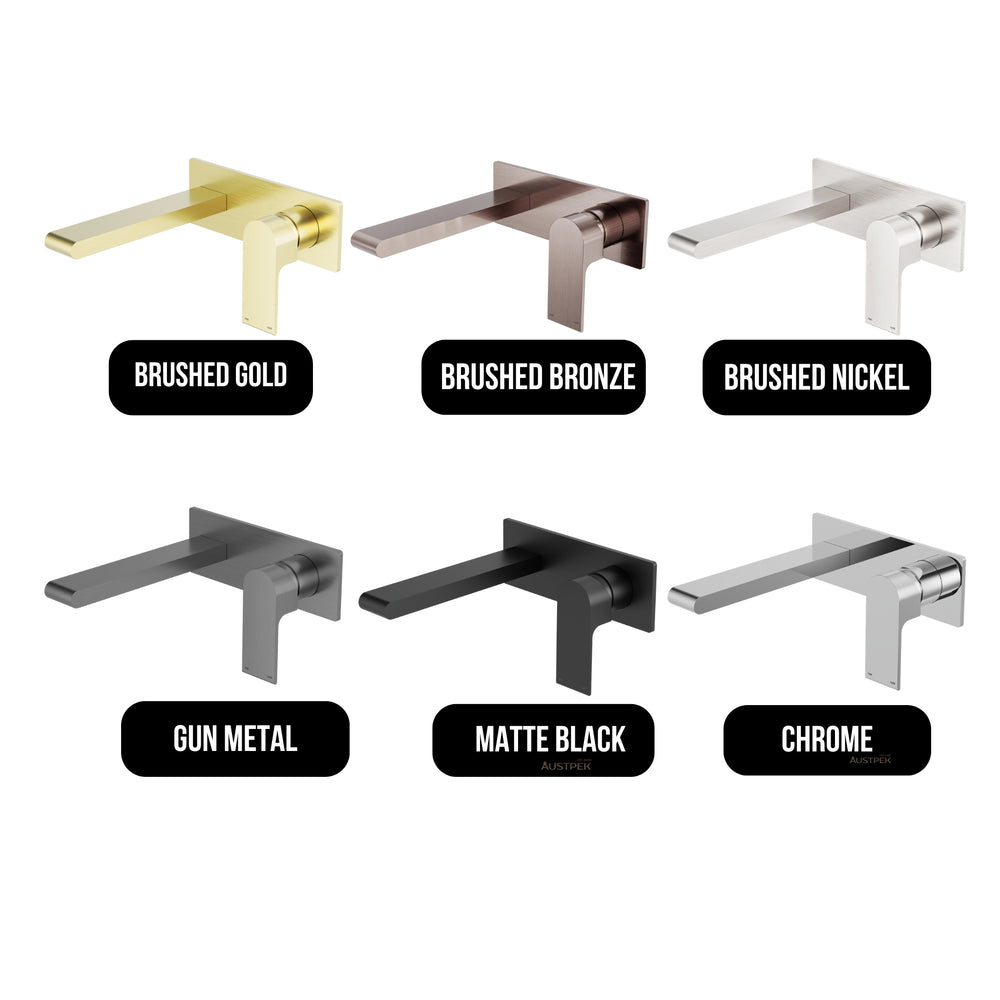 NERO BIANCA WALL BASIN / BATH MIXER MATTE BLACK (AVAILABLE IN 187MM AND 230MM)