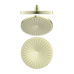 NERO OPAL ROUND SHOWER HEAD 250MM BRUSHED GOLD