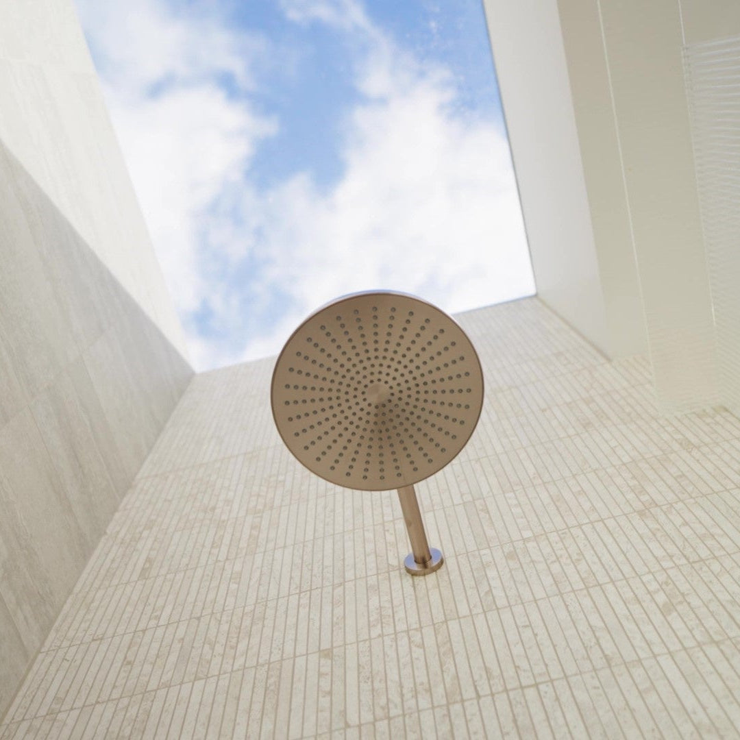 NERO ROUND SHOWER ARM BRUSHED BRONZE (AVAILABLE IN 330MM AND 500MM)