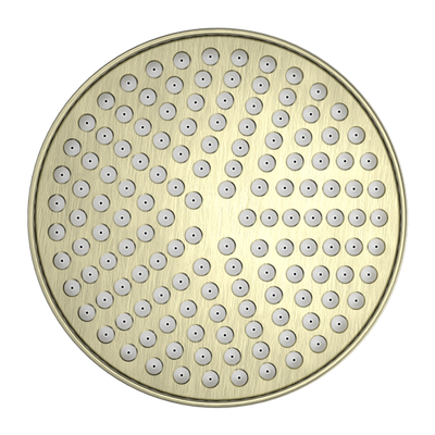 NERO YORK SHOWER HEAD 200MM AGED BRASS