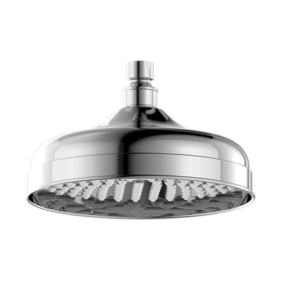 NERO YORK SHOWER HEAD 200MM CHROME