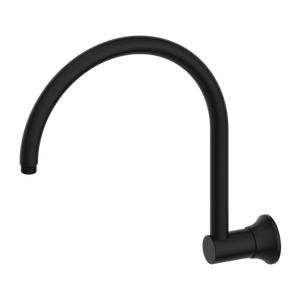 NERO YORK SHOWER ARM 346MM MATTE BLACK
