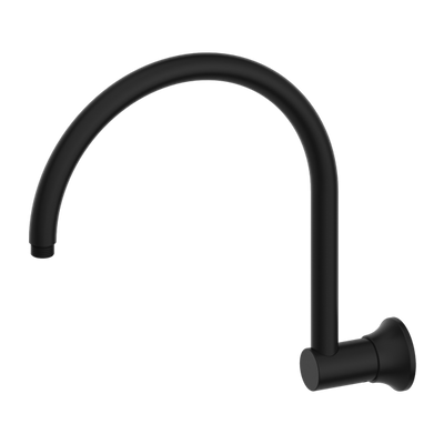NERO YORK SHOWER ARM 346MM MATTE BLACK
