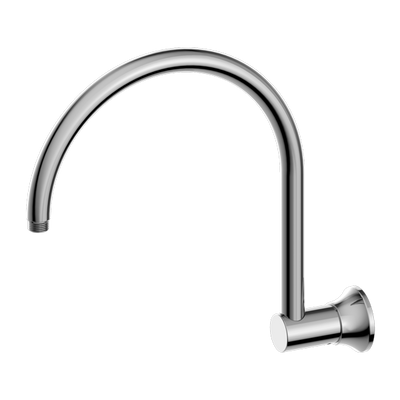 NERO YORK SHOWER ARM 346MM CHROME