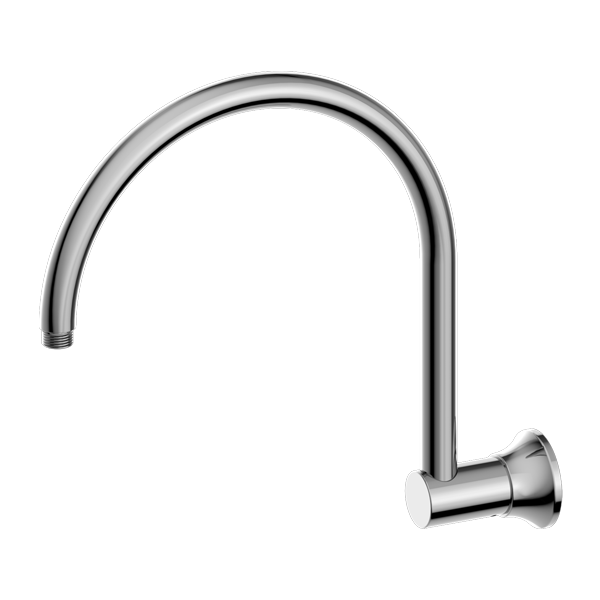 NERO YORK SHOWER ARM 346MM CHROME