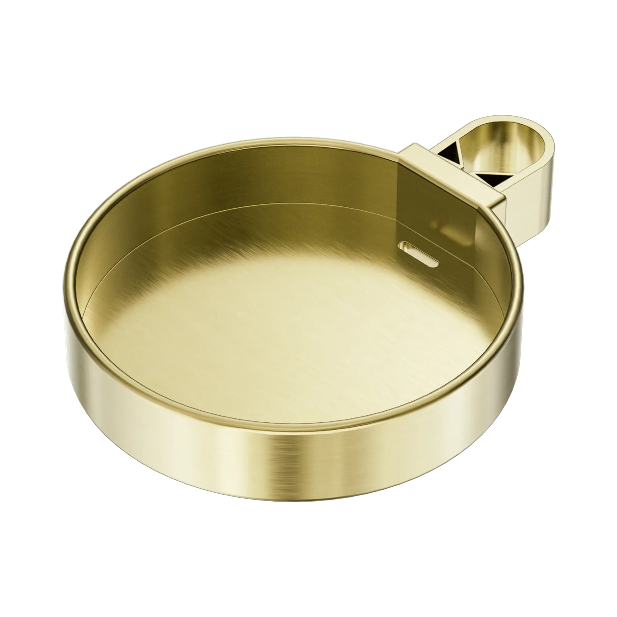 NERO RAIL SHOWER SOAP DISH FOR 22MM SHOWER BAR BRUSHED GOLD 142MM