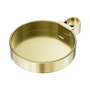 NERO RAIL SHOWER SOAP DISH FOR 22MM SHOWER BAR BRUSHED GOLD 142MM