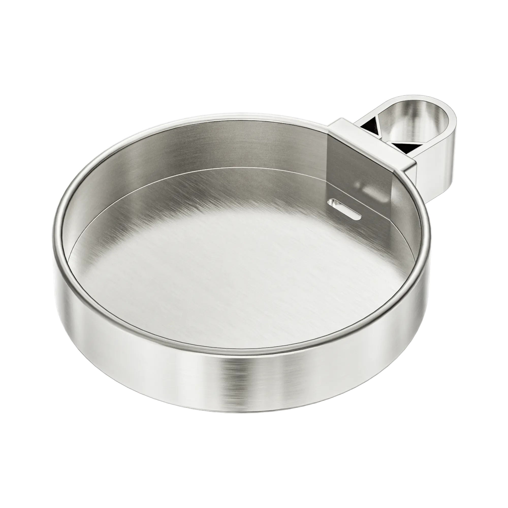 NERO RAIL SHOWER SOAP DISH FOR 22MM SHOWER BAR BRUSHED NICKEL 142MM