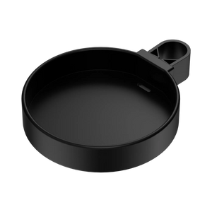 NERO RAIL SHOWER SOAP DISH FOR 22MM SHOWER BAR MATTE BLACK 142MM