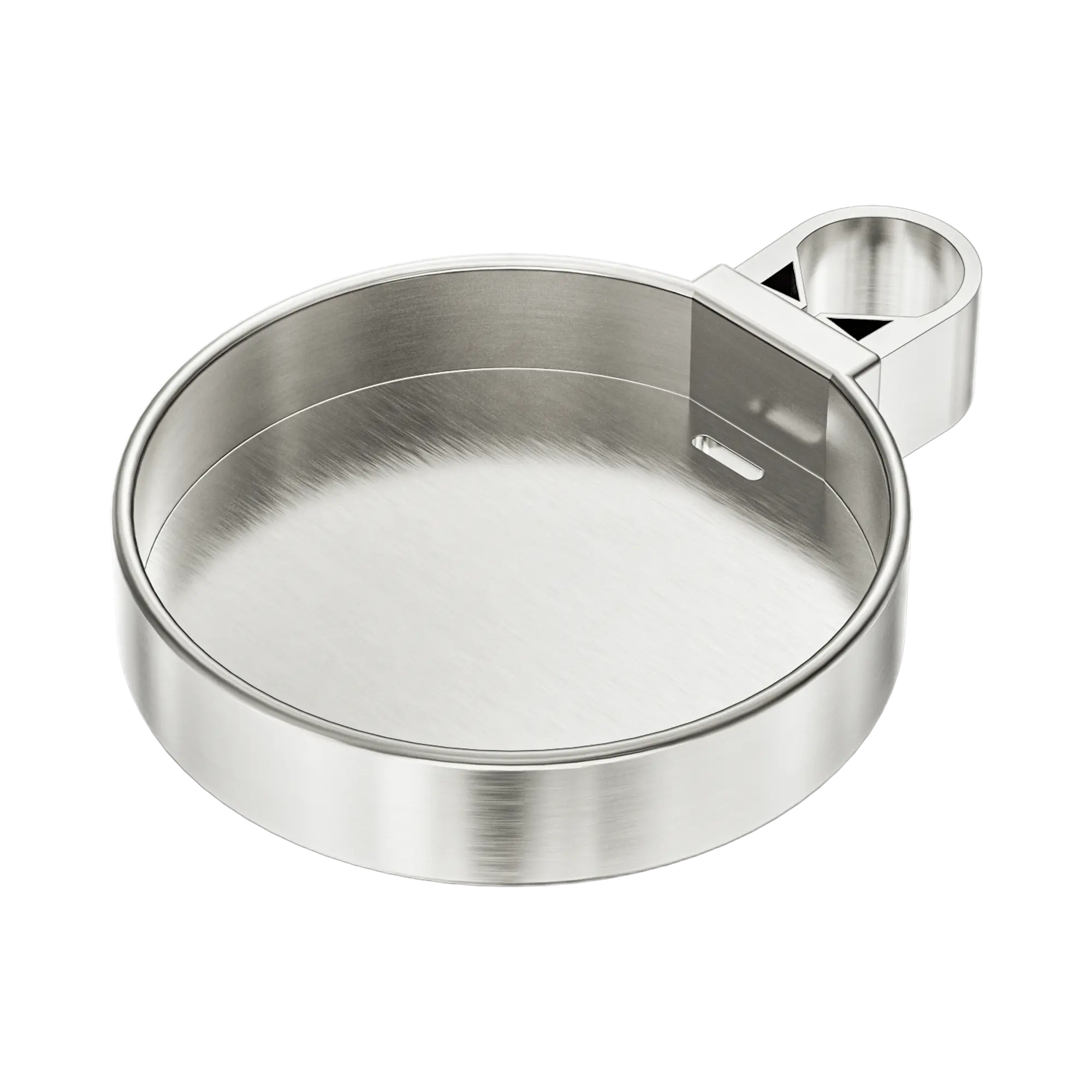 NERO RAIL SHOWER SOAP DISH FOR 25MM SHOWER BAR BRUSHED NICKEL