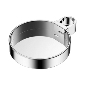 NERO RAIL SHOWER SOAP DISH FOR 25MM SHOWER BAR CHROME