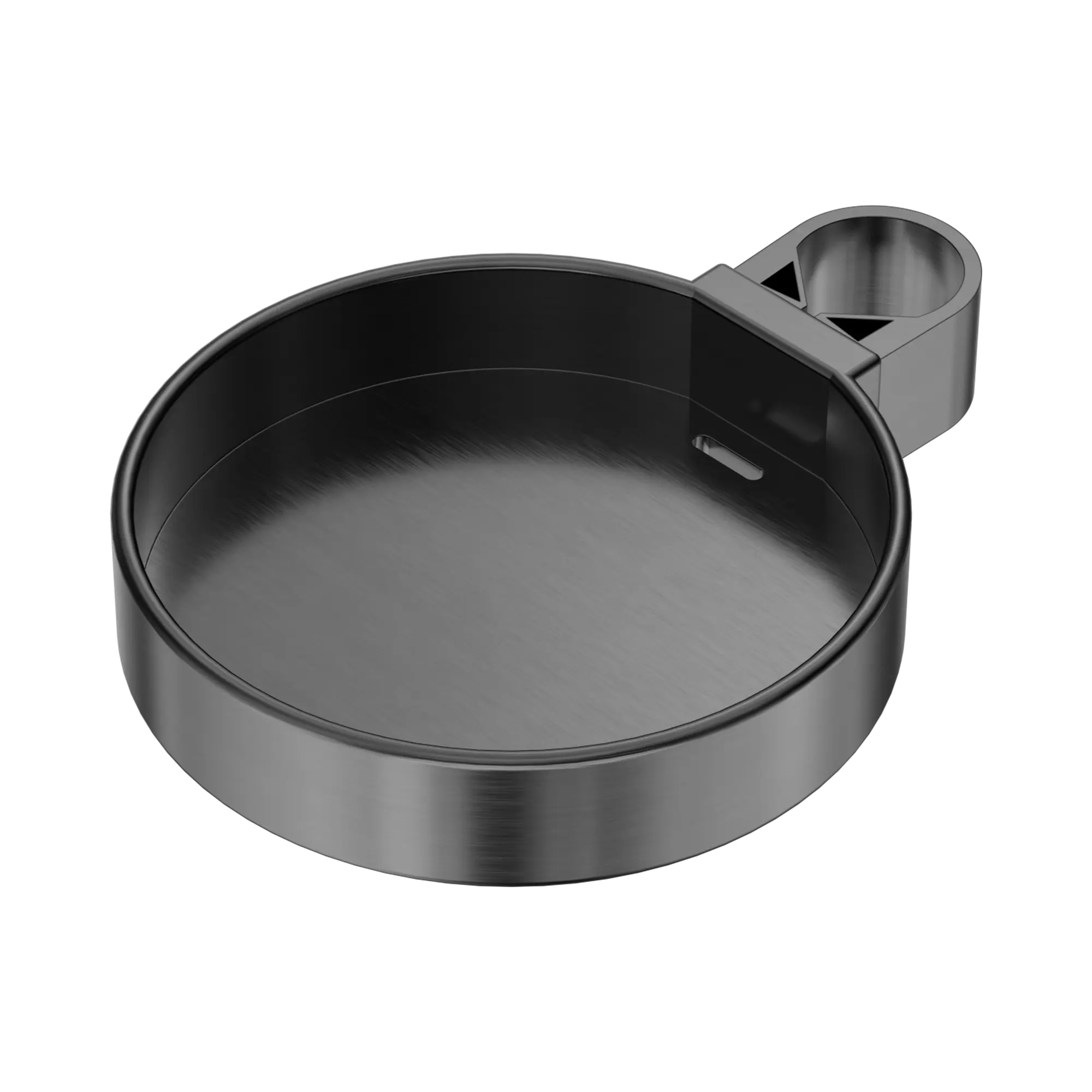 NERO RAIL SHOWER SOAP DISH FOR 25MM SHOWER BAR GUN METAL