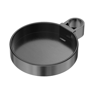 NERO RAIL SHOWER SOAP DISH FOR 25MM SHOWER BAR GUN METAL