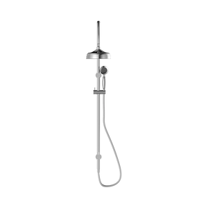 NERO YORK TWIN SHOWER WITH METAL HAND SHOWER CHROME