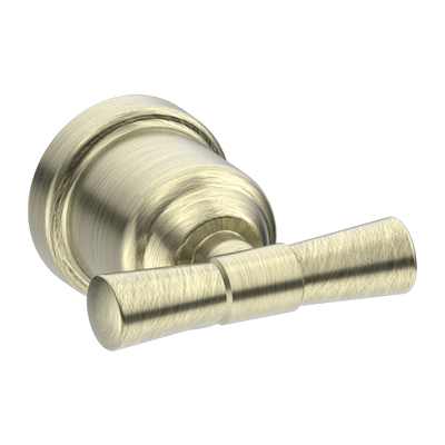 NERO YORK ROBE HOOK 80MM AGED BRASS