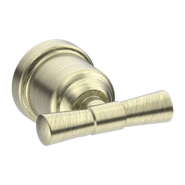 NERO YORK ROBE HOOK 80MM AGED BRASS