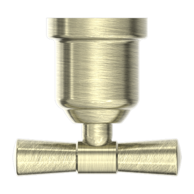 NERO YORK ROBE HOOK 80MM AGED BRASS