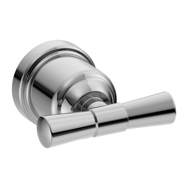 NERO YORK ROBE HOOK 80MM CHROME