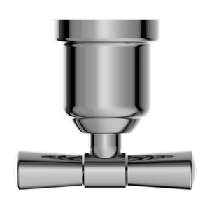 NERO YORK ROBE HOOK 80MM CHROME