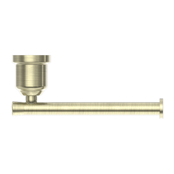 NERO YORK TOILET ROLL HOLDER 187MM AGED BRASS