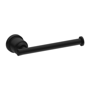 NERO YORK TOILET ROLL HOLDER 187MM MATTE BLACK