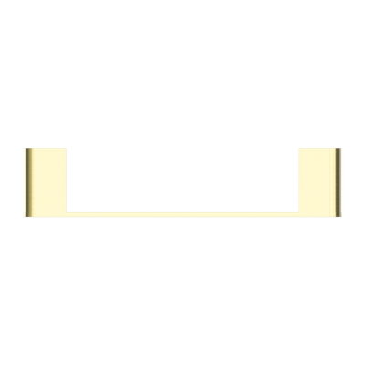 NERO BIANCA HAND TOWEL RAIL 300MM BRUSHED GOLD