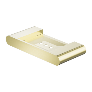 NERO BIANCA SOAP DISH HOLDER 193MM BRUSHED GOLD