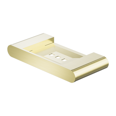 NERO BIANCA SOAP DISH HOLDER 193MM BRUSHED GOLD