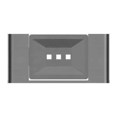 NERO BIANCA SOAP DISH HOLDER 193MM GUN METAL