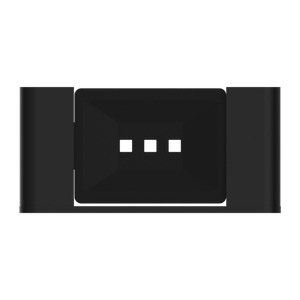 NERO BIANCA SOAP DISH HOLDER 193MM MATTE BLACK