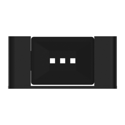 NERO BIANCA SOAP DISH HOLDER 193MM MATTE BLACK