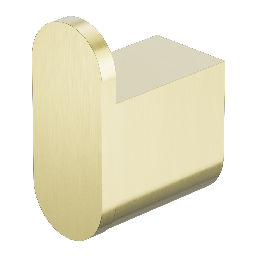 NERO BIANCA ROBE HOOK 45MM BRUSHED GOLD