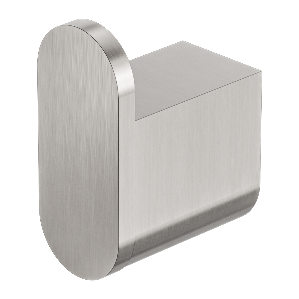 NERO BIANCA ROBE HOOK 45MM BRUSHED NICKEL