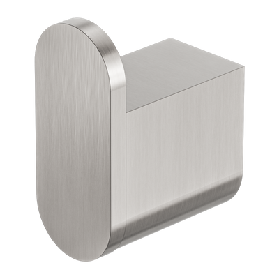 NERO BIANCA ROBE HOOK 45MM BRUSHED NICKEL