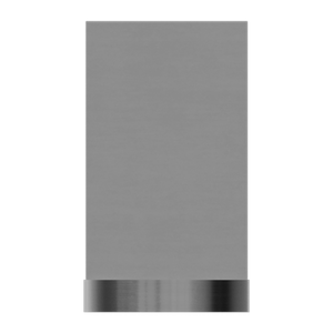 NERO BIANCA ROBE HOOK 45MM GUN METAL