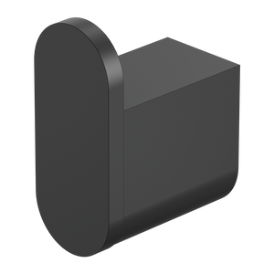 NERO BIANCA ROBE HOOK 45MM MATTE BLACK