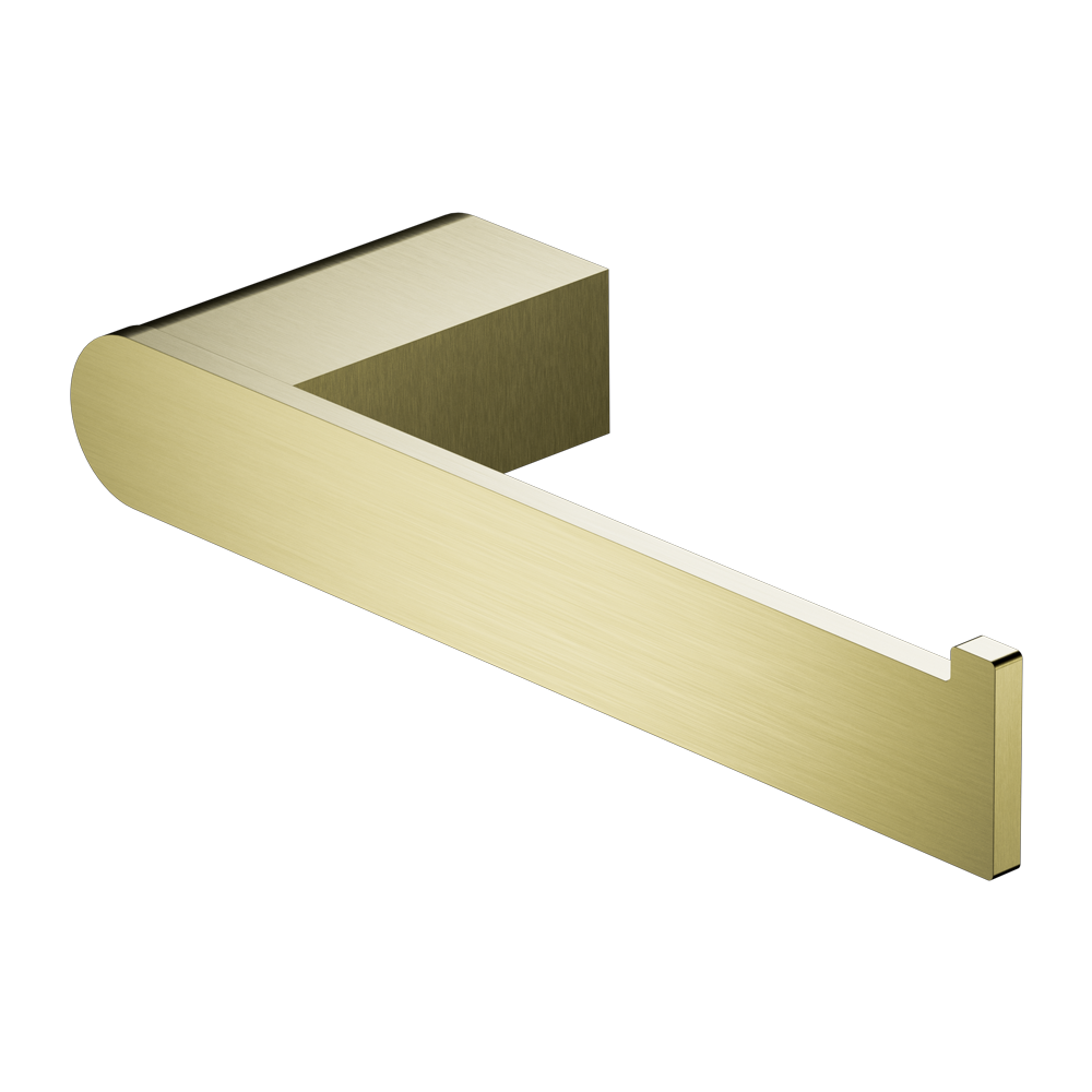 NERO BIANCA TOILET ROLL HOLDER 180MM BRUSHED GOLD